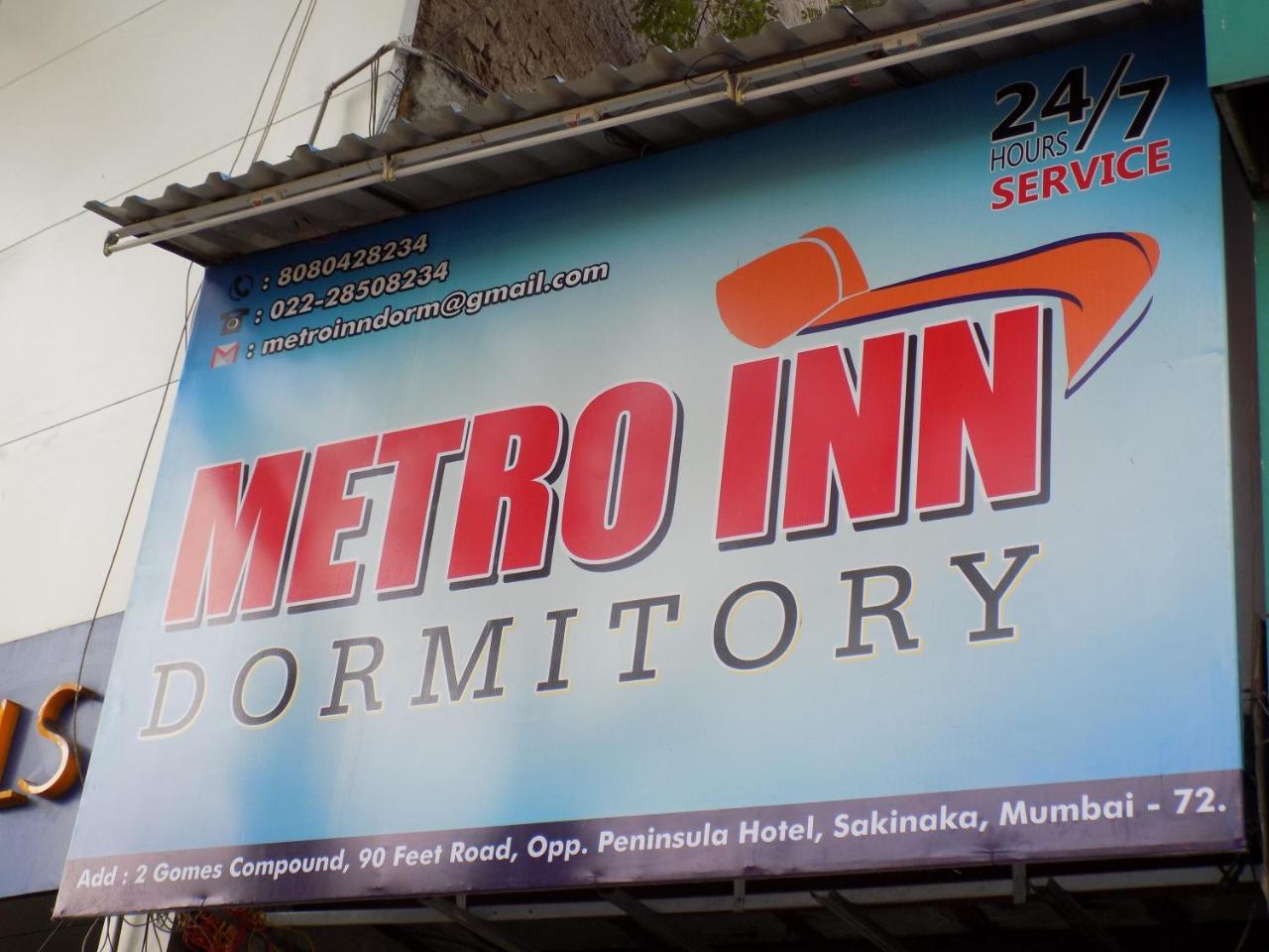 Metro Inn Dormitory Bombaj Zewnętrze zdjęcie